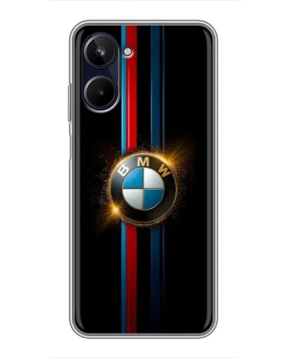 Чехол для Realme 10 с картинкой «BMW M-Power неон»