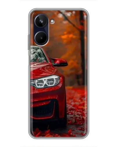 Чехол для Realme 10 с картинкой «Осенняя BMW M4»