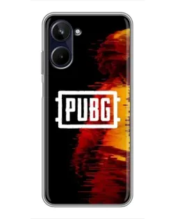 Чехол для Realme 10 с картинкой «Яркий логотип PUBG» Чехол для Realme 10 с картинкой «Яркий логотип PUBG»