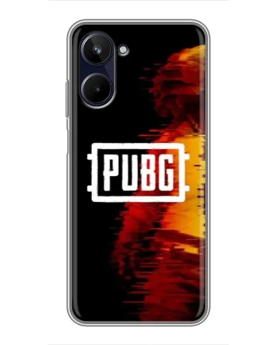 Чехол для Realme 10 с картинкой «Яркий логотип PUBG» Чехол для Realme 10 с картинкой «Яркий логотип PUBG»