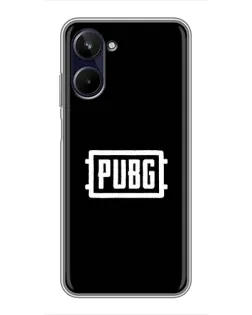 Чехол для Realme 10 с картинкой «Лого BMW — металлический блеск»