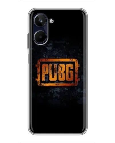 Чехол для Realme 10 с картинкой «PUBG — золотой логотип» Чехол для Realme 10 с картинкой «PUBG — золотой логотип»