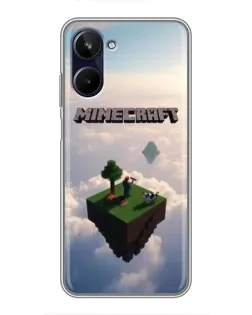 Чехол для Realme 10 с картинкой «Небесный остров»