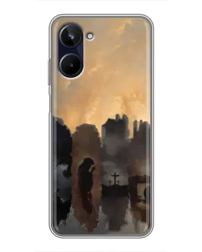 Чехол для Realme 10 с картинкой «Дорога к вере»