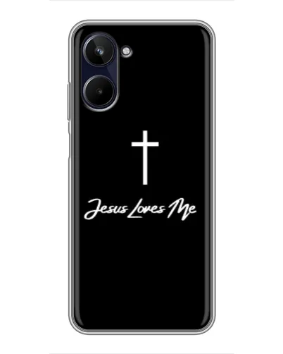 Чехол для Realme 10 с картинкой «Иисус любит тебя»