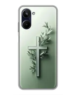 Чехол для Realme 10 с картинкой «Оливковая ветвь»