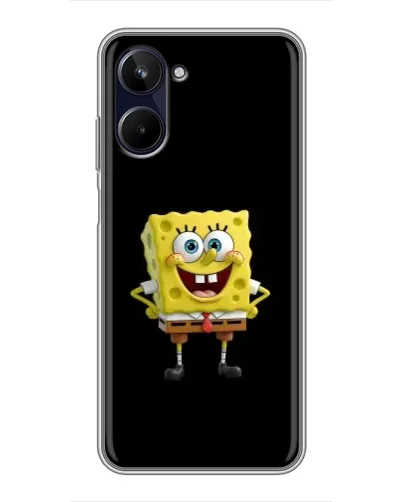 Чехол для Realme 10 с картинкой «Классический Губка Боб»