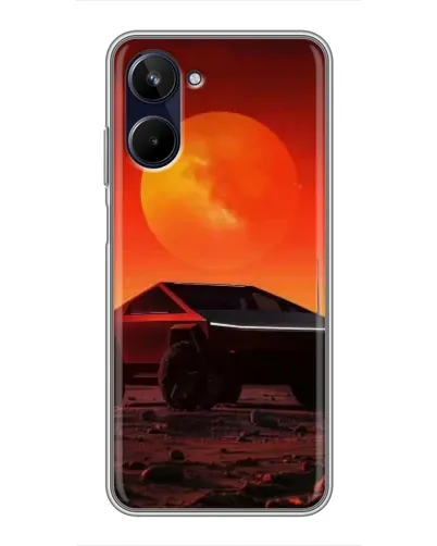 Чехол для Realme 10 с картинкой «Cybertruck на Марсе» Чехол для Realme 10 с картинкой «Cybertruck на Марсе»