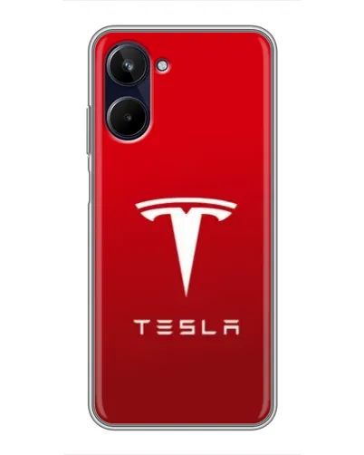 Чехол для Realme 10 с картинкой «Tesla Red Classic» Чехол для Realme 10 с картинкой «Tesla Red Classic»