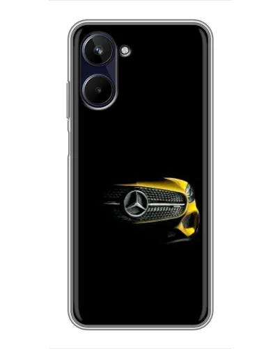 Чехол для Realme 10 с картинкой «Mercedes — ретро стиль»