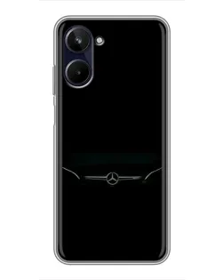 Чехол для Realme 10 с картинкой «Mercedes Stealth Look»