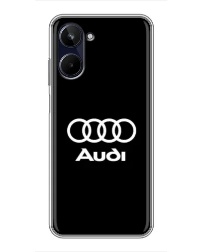 Чехол для Realme 10 с картинкой «Классическое лого Audi»