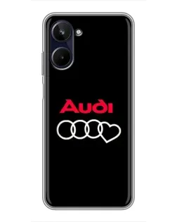 Чохол для Realme 10 з картинкою «Логотип Audi Heart» Чохол для Realme 10 з картинкою «Логотип Audi Heart»