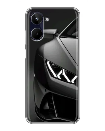 Чохол для Realme 10 з картинкою «Lamborghini фари деталізація»