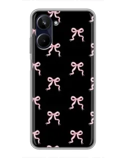Чехол для Realme 10 с картинкой «Бант-цветок»