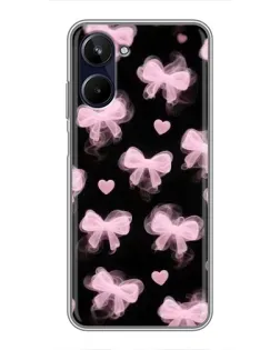 Чехол для Realme 10 с картинкой «Геометрия банта»