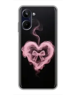 Чехол для Realme 10 с картинкой «Дымчатое сердце»