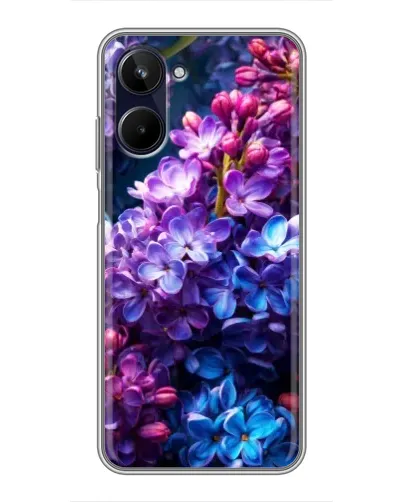 Чехол для Realme 10 с картинкой «Сиреневый цвет»