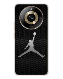 Чехол для Realme 11 Pro 5G с картинкой «Jordan Dark Carbon»