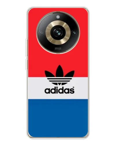 Чехол для Realme 11 Pro 5G с картинкой «Ретро блоки Adidas» Чехол для Realme 11 Pro 5G с картинкой «Ретро блоки Adidas»