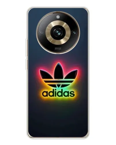 Чехол для Realme 11 Pro 5G с картинкой «Неоновый Adidas» Чехол для Realme 11 Pro 5G с картинкой «Неоновый Adidas»