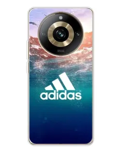 Чехол для Realme 11 Pro 5G с картинкой «Океанская глубина адидас»