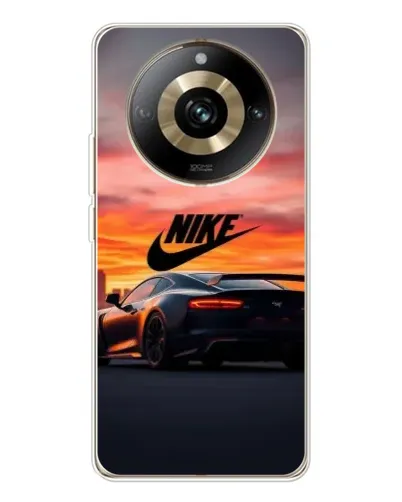 Чехол для Realme 11 Pro 5G с картинкой «Nike и суперкар»