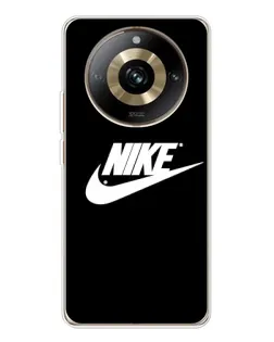 Чохол для Realme 11 Pro 5G з картинкою «Мазки фарби Nike»