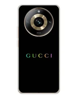 Чехол для Realme 11 Pro 5G с картинкой «Gucci — неоновый минимализм» Чехол для Realme 11 Pro 5G с картинкой «Gucci — неоновый минимализм»