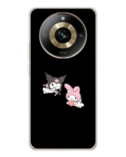 Чехол для Realme 11 Pro 5G с картинкой «My Melody и Kuromi»