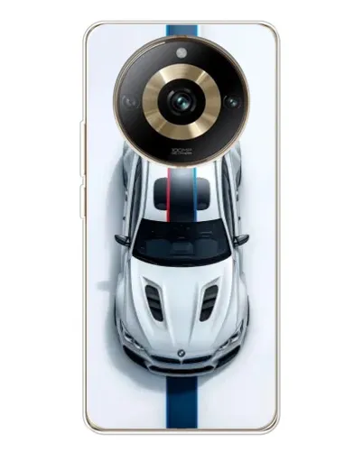 Чехол для Realme 11 Pro 5G с картинкой «Вид сверху — BMW M»