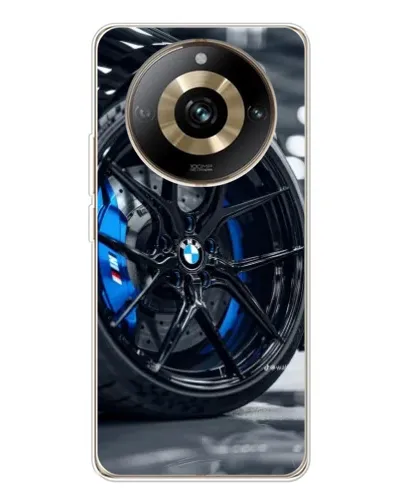 Чехол для Realme 11 Pro 5G с картинкой «Колесо BMW вблизи»