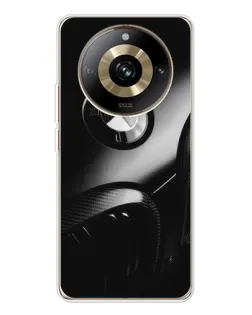 Чехол для Realme 11 Pro 5G с картинкой «Эмблема BMW — макро»