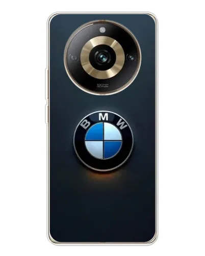 Чехол для Realme 11 Pro 5G с картинкой «Логотип BMW — минимализм»