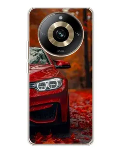 Чехол для Realme 11 Pro 5G с картинкой «Осенняя BMW M4»