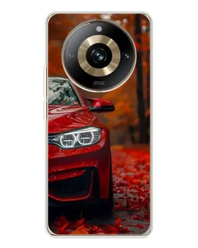 Чехол для Realme 11 Pro 5G с картинкой «Осенняя BMW M4»