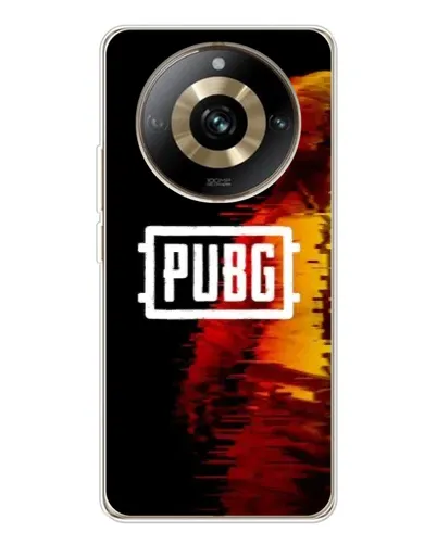 Чехол для Realme 11 Pro 5G с картинкой «Яркий логотип PUBG» Чехол для Realme 11 Pro 5G с картинкой «Яркий логотип PUBG»