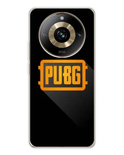 Чехол для Realme 11 Pro 5G с картинкой «PUBG — рамка лого» Чехол для Realme 11 Pro 5G с картинкой «PUBG — рамка лого»
