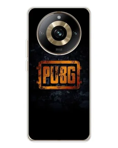 Чехол для Realme 11 Pro 5G с картинкой «PUBG — золотой логотип» Чехол для Realme 11 Pro 5G с картинкой «PUBG — золотой логотип»
