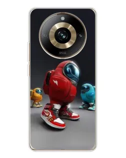Чехол для Realme 11 Pro 5G с картинкой «Among Us — 3D стиль»