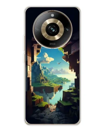Чехол для Realme 11 Pro 5G с картинкой «Вид из пещеры» Чехол для Realme 11 Pro 5G с картинкой «Вид из пещеры»