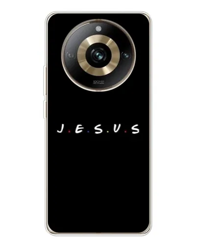Чехол для Realme 11 Pro 5G с картинкой «Точки веры J.E.S.U.S.» Чехол для Realme 11 Pro 5G с картинкой «Точки веры J.E.S.U.S.»