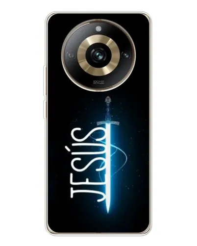 Чехол для Realme 11 Pro 5G с картинкой «Меч Духа Jesus» Чехол для Realme 11 Pro 5G с картинкой «Меч Духа Jesus»