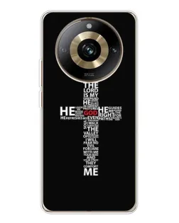 Чохол для Realme 11 Pro 5G з картинкою «Текстовий хрест»