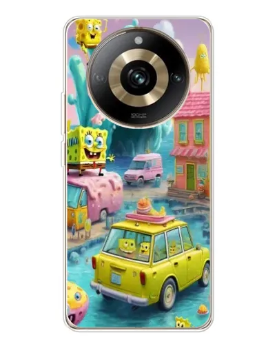 Чехол для Realme 11 Pro 5G с картинкой «Монстр-трак приключения»