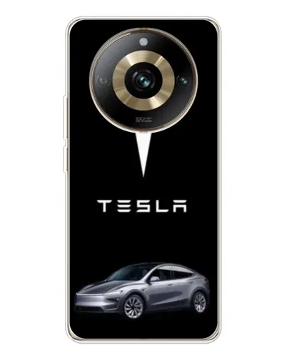 Чехол для Realme 11 Pro 5G с картинкой «Tesla Model Y»