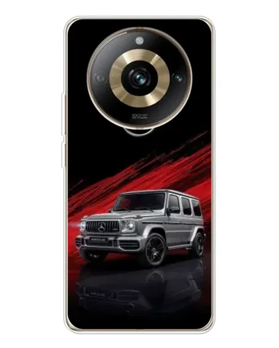 Чехол для Realme 11 Pro 5G с картинкой «Mercedes G-Class красный» Чехол для Realme 11 Pro 5G с картинкой «Mercedes G-Class красный»