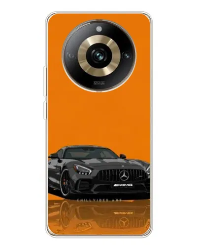Чехол для Realme 11 Pro 5G с картинкой «Оранжевый Mercedes AMG» Чехол для Realme 11 Pro 5G с картинкой «Оранжевый Mercedes AMG»