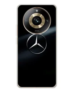 Чохол для Realme 11 Pro 5G з картинкою «Mercedes на металі»