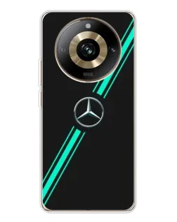 Чохол для Realme 11 Pro 5G з картинкою «Спортивні лінії Mercedes»